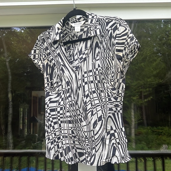Vintage Allison Taylor Silk Shirt - Picture 6 of 7